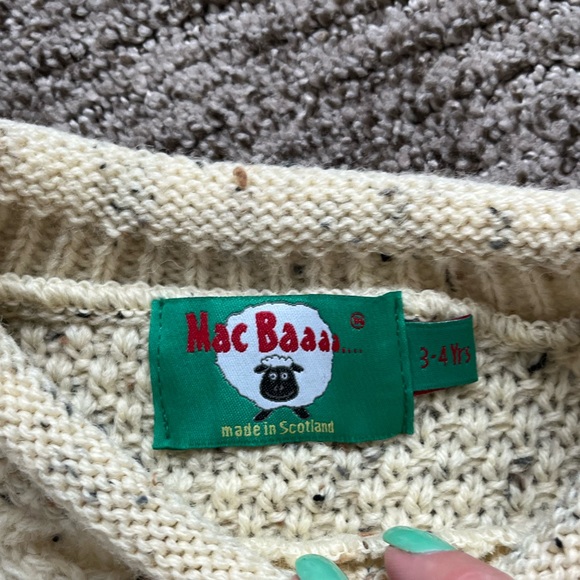 Kids Scotland Wool Sweater - Picture 4 of 6